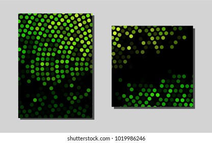 Light Greenvector background for presentations. Blurred decorative design in abstract style with textbox. Pattern for ads, leaflets, labels of your business.