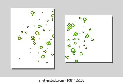 Light Greenvector background for presentations. Modern abstract design concept with colorful gradient. New design for a poster, banner of your website.