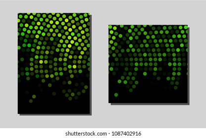 Light Greenvector background for presentations. Web interface on abstract background with colorful gradient. Completely new template for your brand book.