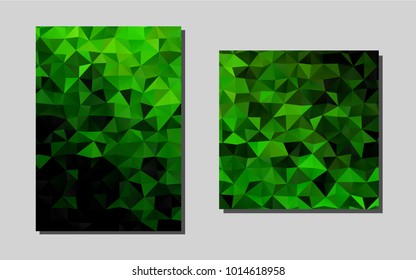 Light Greenvector banner for websites. Blurred decorative design in abstract style with textbox. New design for a poster, banner of your website.