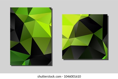 Light Greenvector banner for websites. Blurred decorative design in abstract style with textbox. Pattern for ads, leaflets, labels of your business.