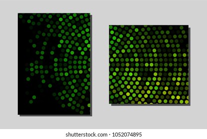 Light Greenvector banner for websites. Blurred decorative design in abstract style with textbox. Completely new template for your brand book.