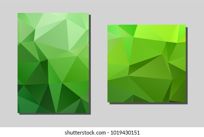 Light Greenvector banner for websites. Modern abstract design concept with colorful gradient. The pattern can be used for any ad, booklets.