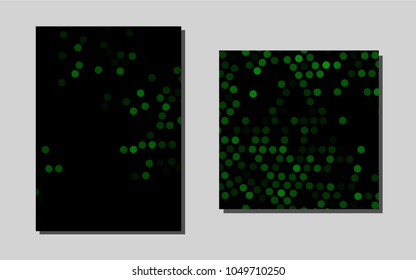 Light Greenvector template for landing pages. Web interface on abstract background with colorful gradient. Pattern for ads, leaflets, labels of your business.