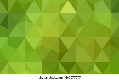 Light green-yellow abstract mosaic background. Brand-new colored illustration in blurry style with gradient. The elegant pattern can be used as part of a brand book.