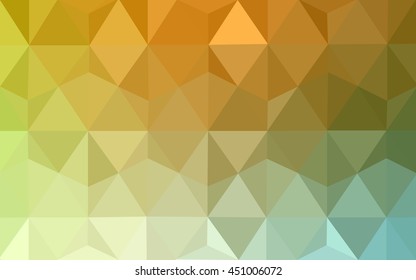 Light green-yellow low poly pattern. Shining illustration, which consist of triangles. A completely new template for your business design. Light green-yellow low poly pattern. Shining illustration, which consist of triangles. A completely new template for your business design.