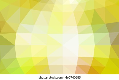 Light green-yellow polygonal illustration, which consist of triangles. Triangular design for your business. Geometric background in Origami style with gradient. Light green-yellow polygonal illustration, which consist of triangles. Triangular design for your business. Geometric background in Origami style with gradient.