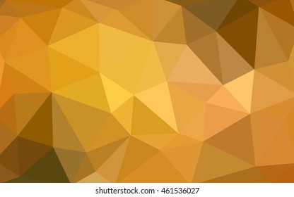 Light green-yellow polygonal illustration, which consist of triangles. Triangular design for your business. Geometric background in Origami style with gradient.