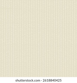 Light greige sheet of paper with thin white stripes. Old striped cardboard pattern. Abstract seamless. Vector artwork.