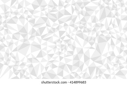light grey abstract low-poly background, vector illustration