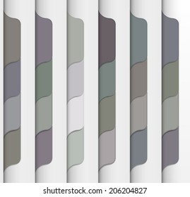 Light grey bookmark set