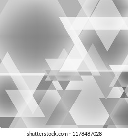 light grey geometric abstract background design