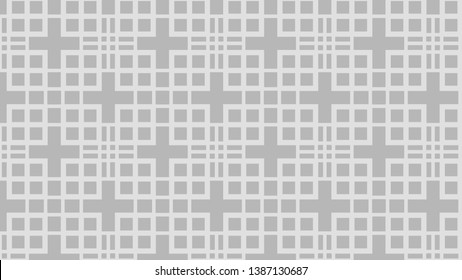 Light Grey Geometric Square Background Pattern Vector Art
