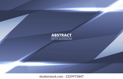 Fondo abstracto moderno gris claro con formas geométricas brillantes. Resumen del fondo gris vectorial.