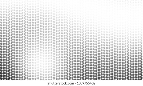 Light grey pop art background in retro comic style with halftone dots, vector illustration of backdrop with isolated dots