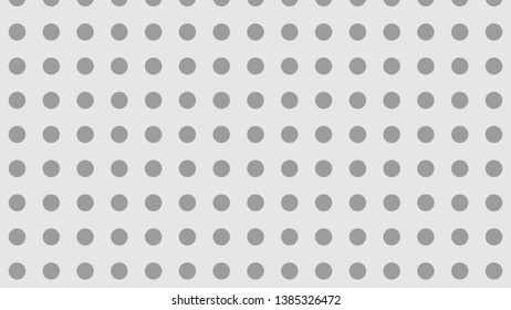 Light Grey Seamless Circle Pattern Background