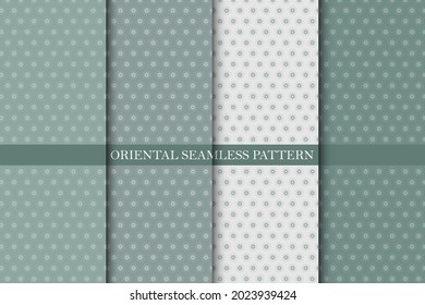 Light grey seamless pattern background. Vector illustration for elegant design. Abstract geometric frame. Stylish decorative label set. Vintage seamless pattern. Geometric frames and backgrounds. Eps