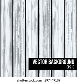 Light grey vector wooden planks background illustration