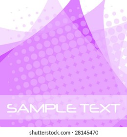 Light halftone background in purple
