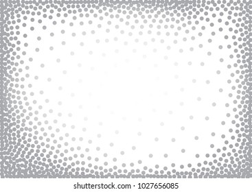 Light Halftone Background for Web Layout or Any Other Design. Half Tone Vector Pattern. White and Grey Dots and Gradients