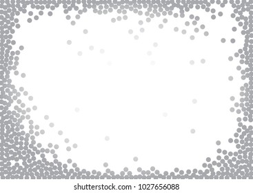 Light Halftone Background for Web Layout or Any Other Design. Half Tone Vector Pattern. White and Grey Dots and Gradients