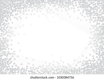 Light Halftone Background for Web Layout. White and Grey Half Tone Vector Pattern with Dots and Gradient Lines