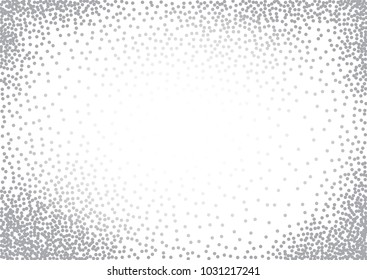 Light Halftone Background for Web Layout or Any Other Design. Half Tone Vector Pattern. White and Grey Dots and Gradients