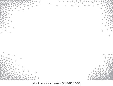 Light Halftone Background for Web Layout or Any Other Design. Half Tone Vector Pattern. White and Grey Dots and Gradients