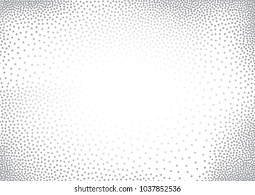 Light Halftone Background for Web Layout or Any Other Design. Half Tone Vector Pattern. White and Grey Dots and Gradients