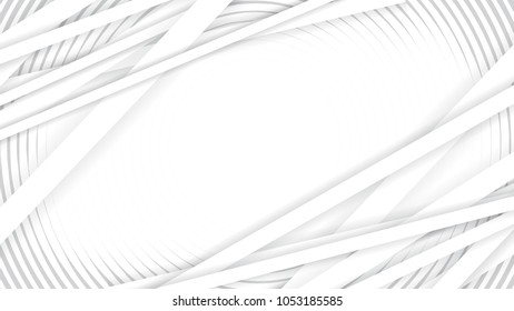 Light Halftone Background for Web Layout. White and Grey Half Tone Vector Pattern with Dots and Lines