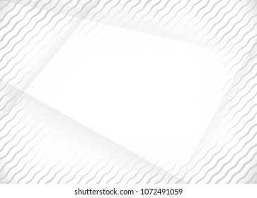 Light Halftone Background for Web Layout. White and Grey Half Tone Vector Pattern with Dots and Gradient Lines
