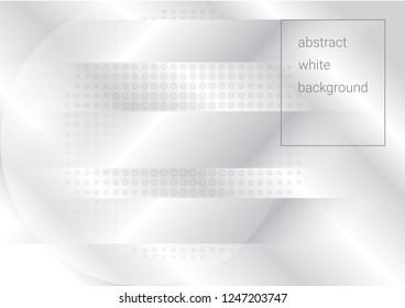 Light halftone background for web layout. White and grey half tone vector pattern with dots and gradient stripes