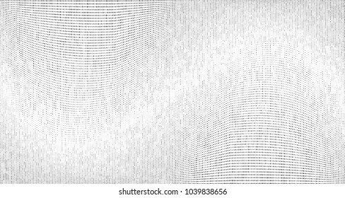 Light halftone dots pattern texture 
background. Modern vector illustration. Abstract curves. Points backdrop. Grungy spotted pattern. Old paper texture