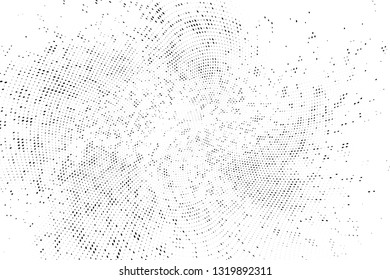 Light halftone dots pattern texture background. Abstract curves. Points backdrop. Wavy dotted spotted 
pattern. Modern abstract dotted template vector illustration for design, covers, web  banners