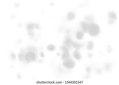 Light halftone dots pattern texture background. Abstract curves. Points backdrop. Wavy dotted spotted pattern. Modern abstract dotted template vector illustration for design, covers, web  banners