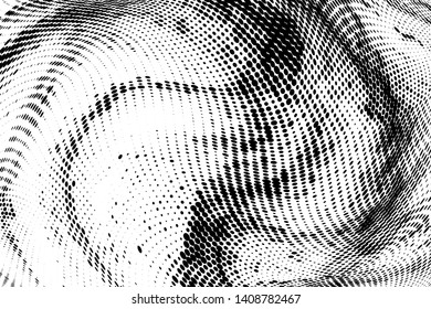 Light halftone dots pattern texture background. Abstract curves. Points backdrop. Wavy dotted spotted 
pattern. Modern abstract dotted template vector illustration for design, covers, web  banners