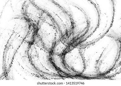 Light halftone dots pattern texture background. Abstract curves. Points backdrop. Wavy dotted spotted 
pattern. Modern abstract dotted template vector illustration for design, covers, web  banners