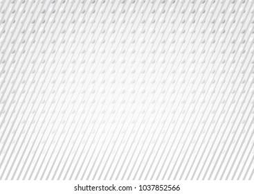 Light Halftone Futuristic Background for Web Layout. White and Grey Half Tone Vector Pattern with Dots and Gradients