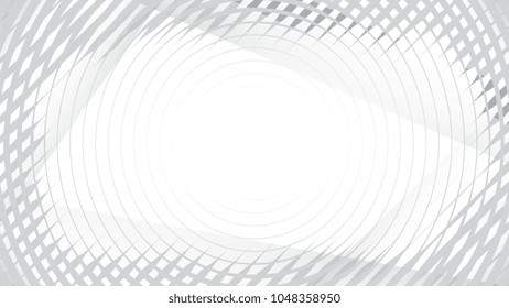 Light Halftone Futuristic Background for Web Layout. White and Grey Half Tone Vector Pattern with Dots and Gradients
