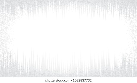 Light Halftone Futuristic Background for Web Layout. White and Grey Half Tone Vector Pattern