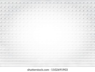 Light Halftone Futuristic Background for Web Layout. White and Grey Half Tone Vector Pattern with Dots and Gradient Waves