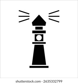 light hause vector icon line sign