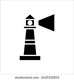 light hause vector icon line sign