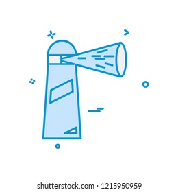 Light house icon design vector