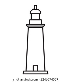 light house icon isolated on white background,best choice for your awesome project