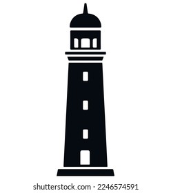 light house icon isolated on white background,best choice for your awesome project