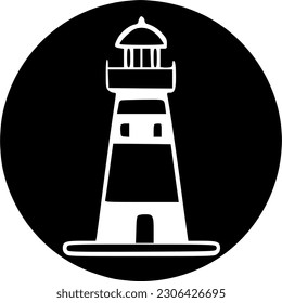 light house icon. vector isolate icon for web and Mobile on white background.