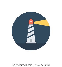 Light House Logo icon Design