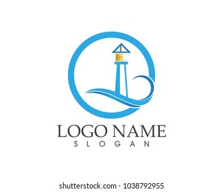 Light House Logo Template