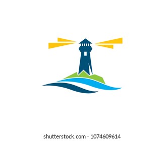 Light House Logo Template